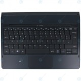 Tastatură Samsung Galaxy Tab Pro S (SM-W700) neagră germană GH96-09327A