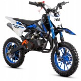 Mini Cross XTR 702, 50cc, 2 timpi, pornire sfoara, roti 10 inch, culoare negru/a... Cod Produs: MX_NEW XTR-702PS1-3