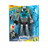 FISHER PRICE IMAGINEXT DC SUPER FRIENDS ROBOT BATMAN IN COSTUM GRI 30CM, Mattel