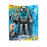 FISHER PRICE IMAGINEXT DC SUPER FRIENDS ROBOT BATMAN IN COSTUM GRI 30CM, Mattel