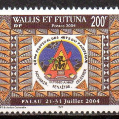 Wallis&Futuna 2004, Festival de arte, serie neuzata, MNH