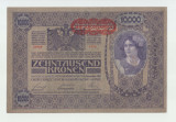 AUSTRIA - UNGARIA 10000 Kronen/Korona/Coroane 1918 , AUNC , B1.24