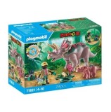 Cumpara ieftin Set Playmobil - Familia Triceratops