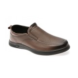 Mocasini GRYXX maro, S5007, din piele naturala
