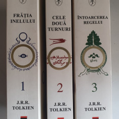 J. R. R. Tolkien - Stăpânul inelelor - 3 volume RAO