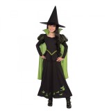 Cumpara ieftin Costum Vrajitoarea Vestului pentru fete 4-6 ani 110-120 cm