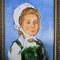 Tablou portret copil