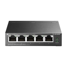 Switch 4 porturi PoE Gigabit, 1 port RJ45 Gigabit, Unmanaged - TP-Link TL-SG1005P