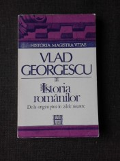 VLAD GEORGESCU.ISTORIA ROMANILOR BUCURESTI 1992 foto