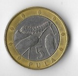Moneda 5 pula 2007 - Botswana, Africa, Cupru-Nichel