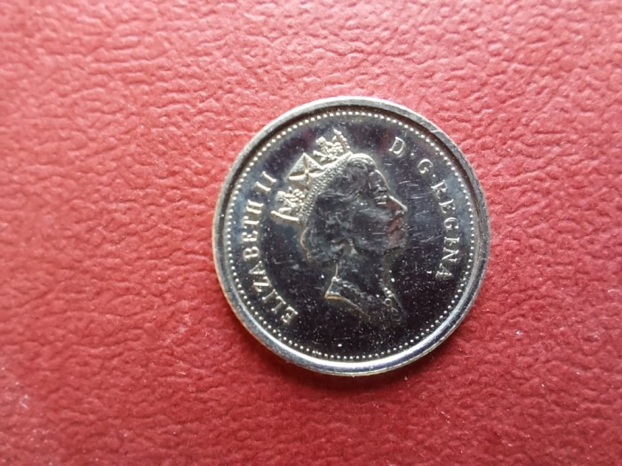 Moneda 10 cents 1999 Canada