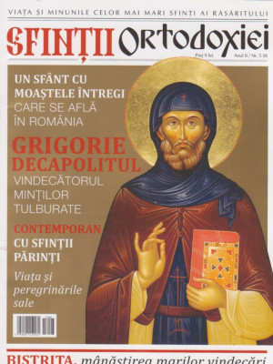Sfintii Ortodoxiei, Anul II / Nr. 5 (8) - Grigorie Decapolitul foto