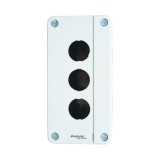 Carcasa de comanda pentru 3 butoane &Oslash;22 mm, 164x51 mm, Breckner Germany