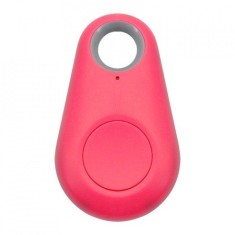 Breloc chei cu functie bluetooth, localizator gps, anti pierdere, roz
