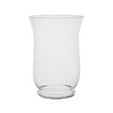 Vaza decorativa din sticla, Forma clopot, 10.5x14.5 cm, ATU-085279, Oem