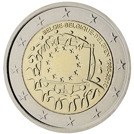 Belgia 2 euro 2015 - (Steagul European) B11, KM-364 UNC !!!