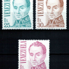 Venezuela 1983, Mi #2254-2256**, Simon Bolivar, MNH! Cota 50€!