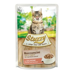 Stuzzy Cat Chunks buca?i de somon in sos 85 g foto