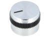Buton rotativ aluminiu 6mm &Oslash;20x15mm Ax fină cu indicator