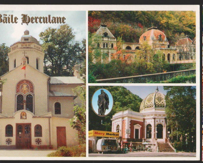 CPI B13016 CARTE POSTALA - BAILE HERCULANE, MOZAIC