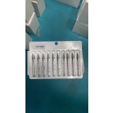 Bit de diamant pentru cuticule, picătură medie, br&acirc;u roșu, 266/040R