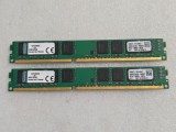 Kit memorie RAM desktop Kingston 16GB (2 x 8GB) DDR3 1600MHz KCP316ND8/8