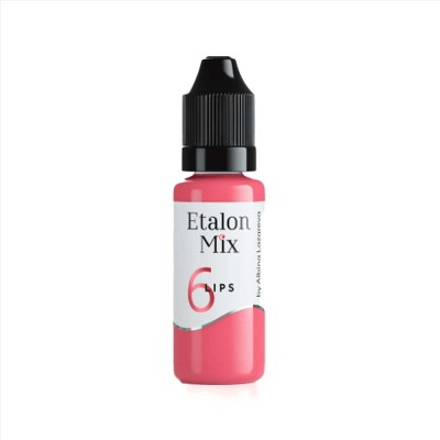 Tusuri Micropigmentare Makeup - Etalon Mix - 15ml - No.6 Dusty Rose foto
