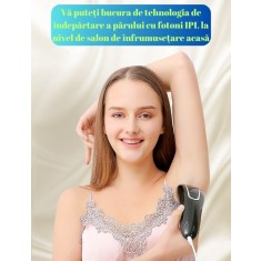 Reduceri.Epilator Premium, 999.999 pulsatii, epilare definitiva, mod automat