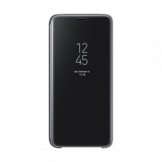 Husa Originala SAMSUNG Galaxy S9 Plus - Clear View (Negru) foto