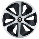 Set 4 capace roti Roco Gri-Negru R16 Compatibil Cu Renault