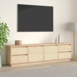 VidaXL Comodă TV, 176x37x47,5 cm, lemn masiv de pin