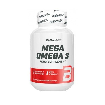 Mega Omega 3 90cps Bio Tech USA foto