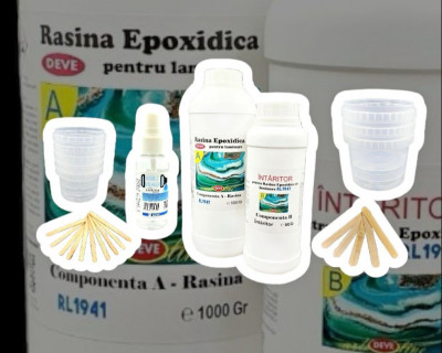 Rasina Epoxidica de Laminare 1.5kg-Kit incepatori foto