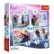 Set Puzzle Trefl, Frozen 2, 4 Bucăți, Multicolor, 35-70 Piese, 4+ Ani