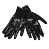 Mănuși de grădină din nitril, impermeabile, negre, mărimea 10, CMCLASS