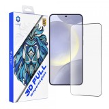 Folie de protectie Ecran Lito Ultra Thin pentru Samsung Galaxy S25 Edge S937 / S24S926, Sticla Securizata, Full Glue, 3D, Neagra