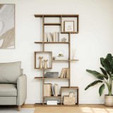 VidaXL Bibliotecă, stejar artizanal, 92x29x188 cm, lemn prelucrat 3310324