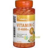 Vitamina C 1000mg + Vitamina D 4000mg cu Bioflavonoide 90cpr