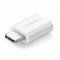 Adaptor Ugreen Micro Usb La Type C Alb