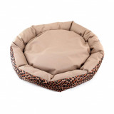 Culcus din material impermeabil pentru caine/pisica, model Animal Print, 77 cm, AVEX