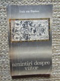 Erich von Daniken - Amintiri despre viitor, editura politica, 1970, 180 pagini