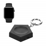 Docking stand pentru Apple Watch 7/Watch 6/Watch 5, Kwmobile, Negru, Plastic, 59423.01