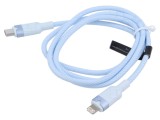 Cablu USB 2.0 Apple Lightning și USB C nichelat 1m VENTION