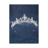 Cumpara ieftin Diadema (Coronita) Mireasa cu Strasuri - Argintie - 821103