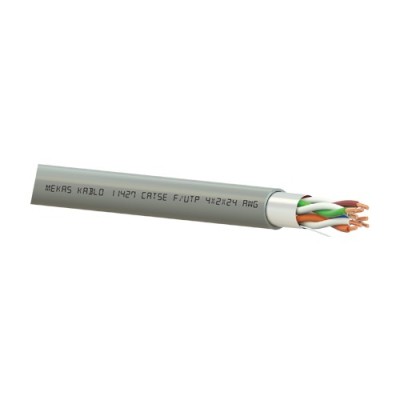 Cablu F/UTP, cat 5e, 4x2x24 AWG, Cupru, 305m - Mekas Kablo MEK90-4x2x24-5F SafetyGuard Surveillance foto