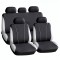 Set huse scaun auto ieftine, Universale 9 piese, model V-Style - GRI