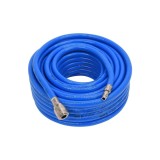 Cumpara ieftin Furtun Aer Yato 10 mm x 20 m, 20 Bar, PVC Armat, Cuplaj Rapid 1/4&quot;, YT-24225