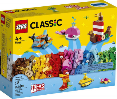 LEGO CLASSIC DISTRACTIA CREATIVA IN OCEAN 11018 foto