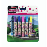 Set 5 Lipici Glitter Minnie Mouse, Disney