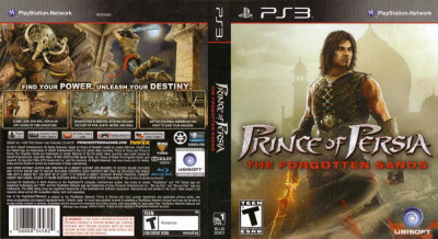 Joc PS3 Prince of Persia The Forgotten Sands (PS3) disc aproape nou foto
